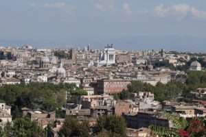 Die schönsten Aussichtspunkte Gianicolo Blick Vittorianum