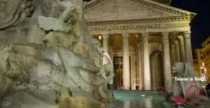 Acqua potabile a Roma Fontana Pantheon