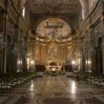 Rome on foot Celio Basilica John + Paul interior