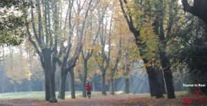 Jogging in Rom Villa Pamphili