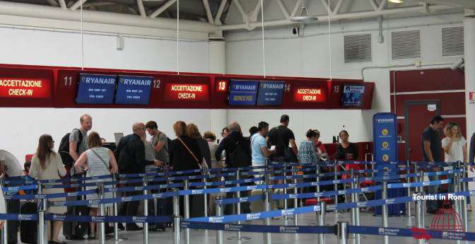 Ciampino Airport check in