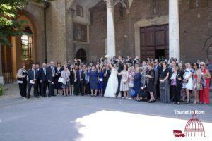 Aventine Testaccio Wedding Santa Sabina