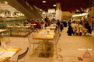 Restaurant in the Eataly store