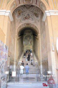 Papal basilicas & catacombs The Holy stairs