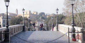 Rom zu Fuß Ponte Sisto