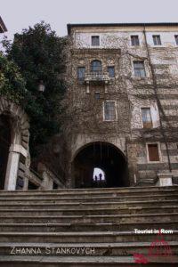 7 Hügel Roms Treppe der Borgia