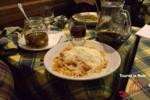 Römische Küche Amatriciana