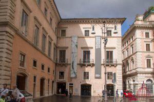 Pioggia a Roma Palazzo Altemps