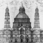 St. Peter's Basilica project by Antonio Sangallo