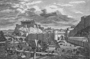 Antikes Rom Jupitertempel Kapitol