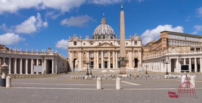 St. Peter's square history and secrets