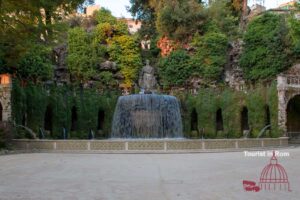 Rome October Villa d'Este Ovato Fountain