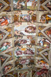 Affresco del soffitto della Cappella Sistina