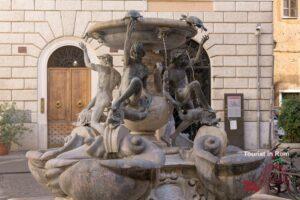 Rome Ghetto turtle fountain