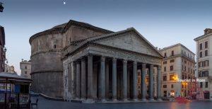 Rome city center Pantheon
