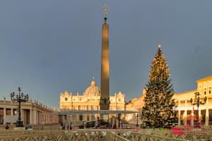 Christmas crib in St. Peter's Square